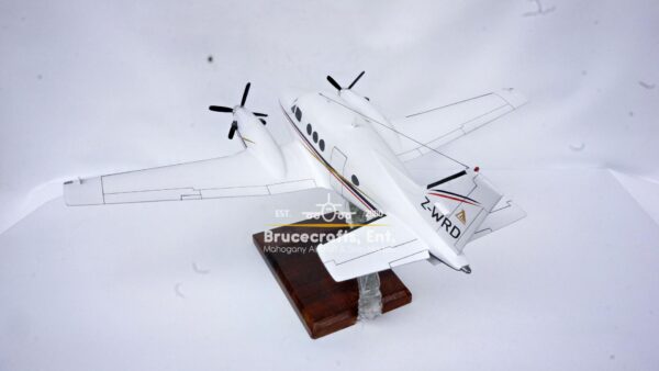 Model of Beechcraft King Air C90 with detailed craftsmanship.